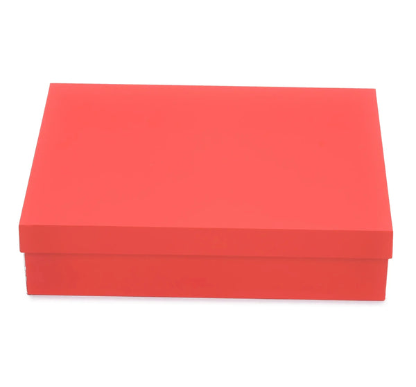 Matt Red Hamper Box 14.5x11.5x3.5 Inch | Grownex Packaging | Hamper Box