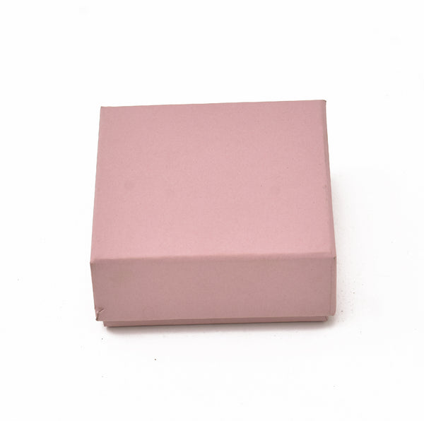 Pink Earring Packaging Box | 9.5x9.5x4 cm