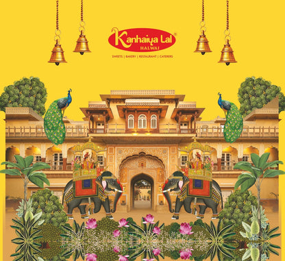Custom Rajasthani Theme Lawana Box Book Pattern | Grownex Packaging | Sweet Box