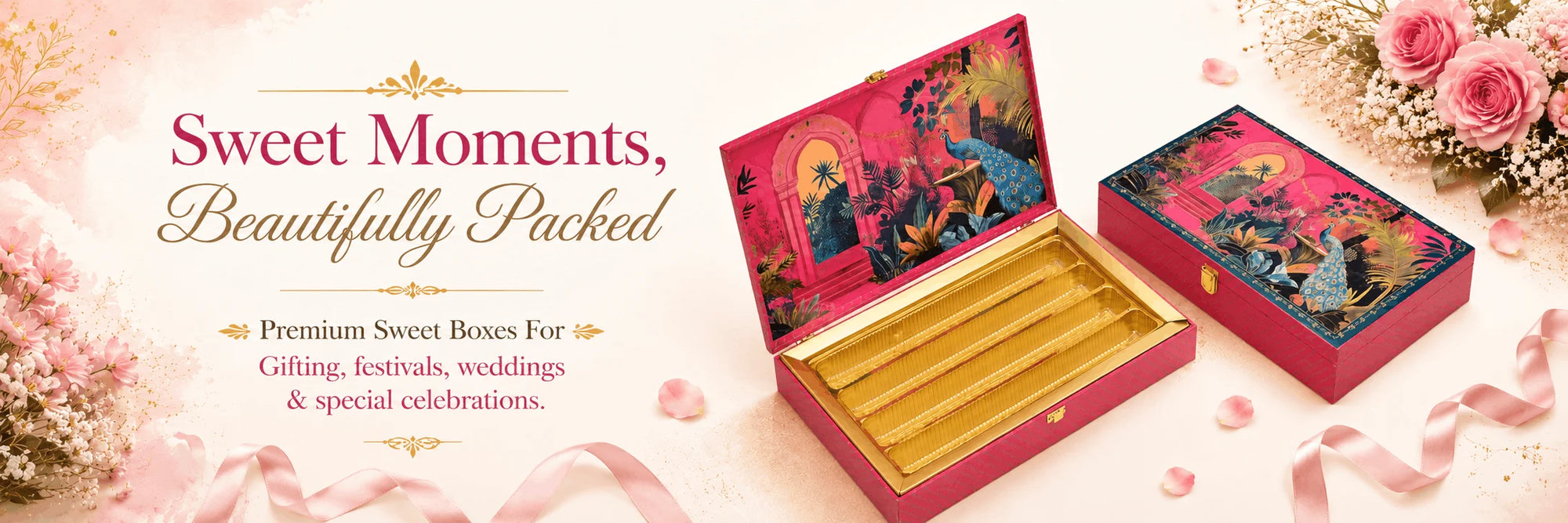 Sweet Mithai Boxes